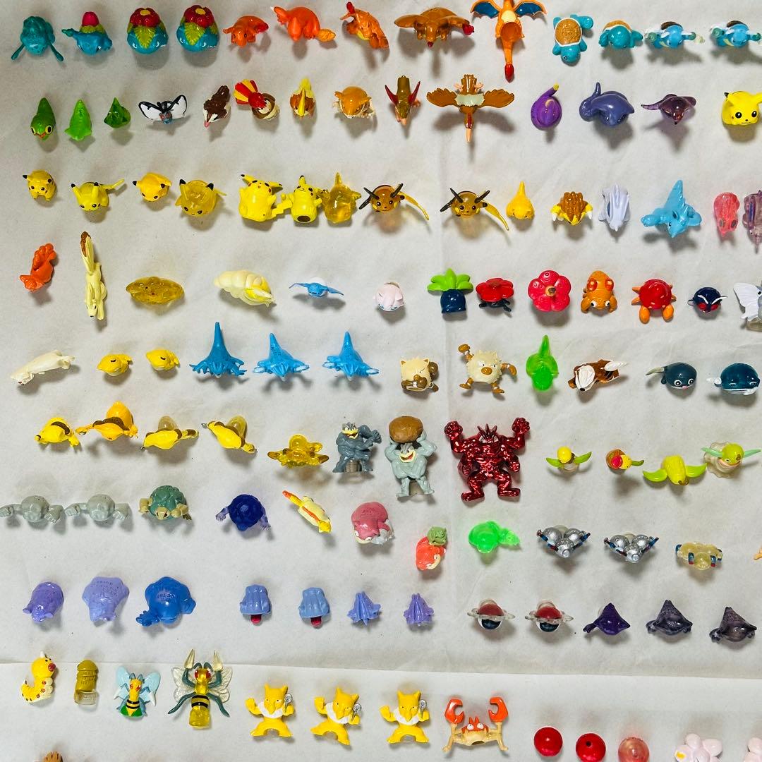 ポケモン モンコレ フィギュア 236体 セット売り クリア62体 当時物