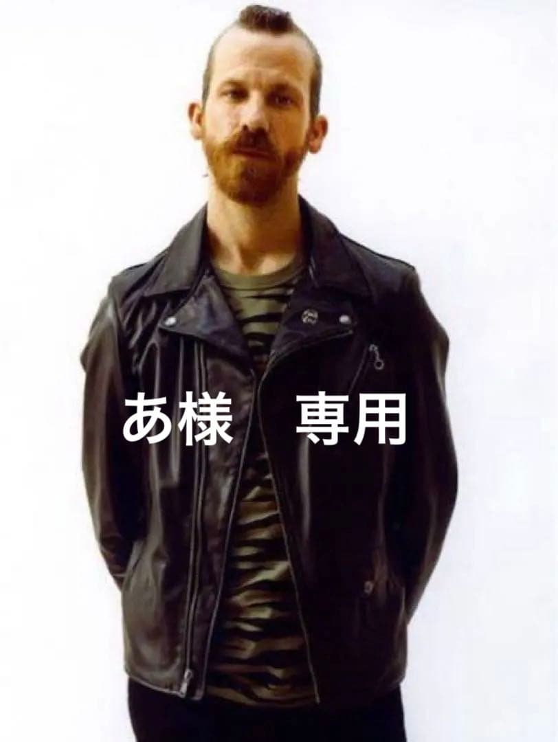 あ　supreme schott ダブル ライダース ジャケット