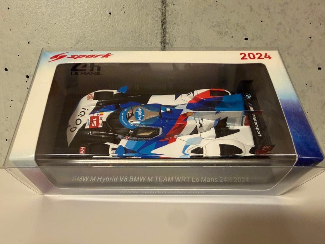 自動車 1/43 Spark BMW M hybrid V8 Le Mans 2024