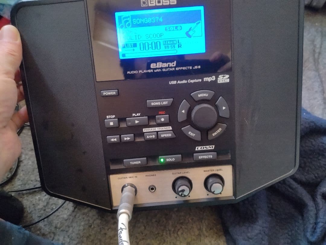 BOSS eBand JS-8 オーディオプレーヤー