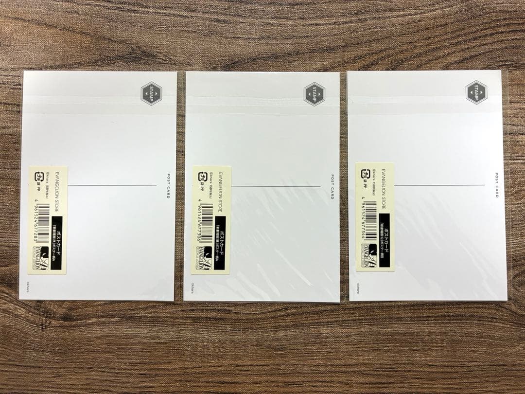 エヴァンゲリオン　ポストカード、ステッカー他　計18点