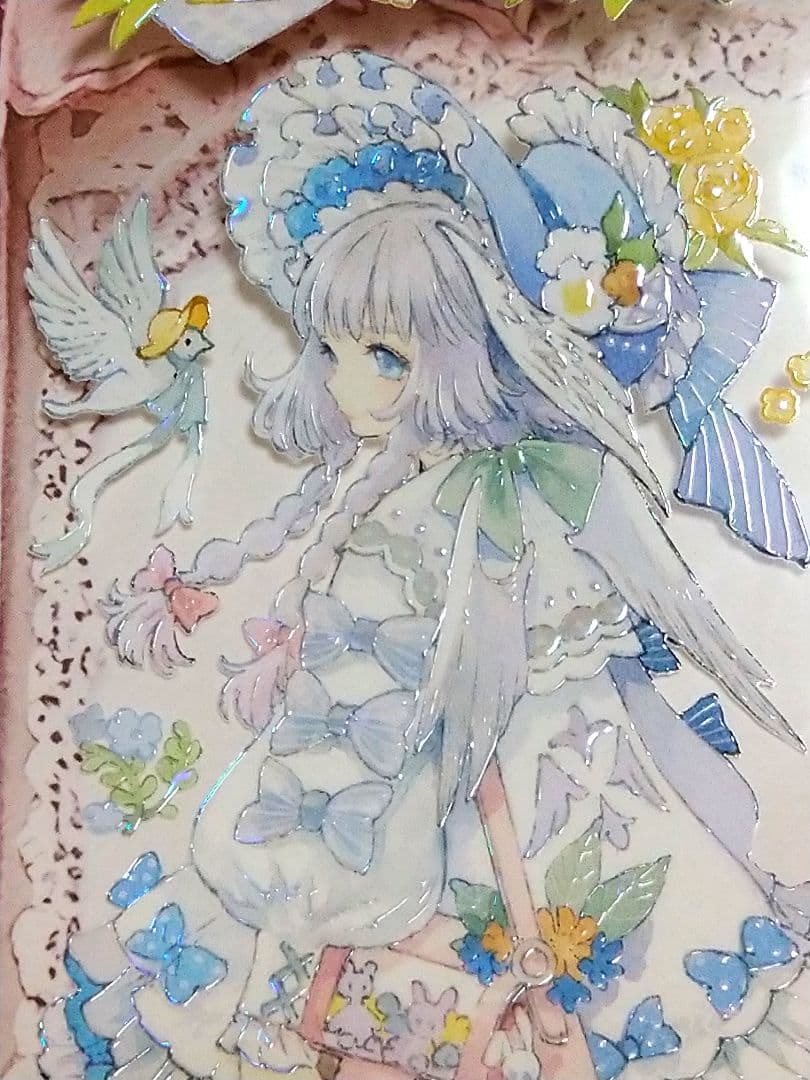 ✩完売御礼✩J1695＃天际信使(贝壳光)Shine切り売り海外人物マステ女の子