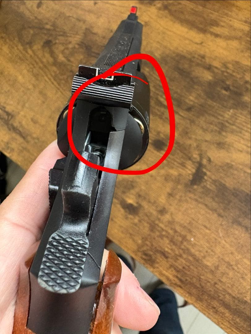 タナカSmith & Wesson K-frame 2.5インチ ガスガン