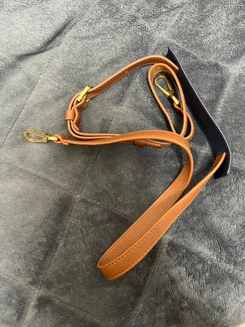 ブラウン ハンドバッグ型 ショルダーバッグ　paris64