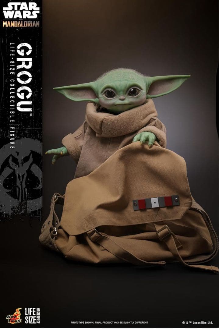 マンダロリアン 1/1グローグー　キャリーバッグ付