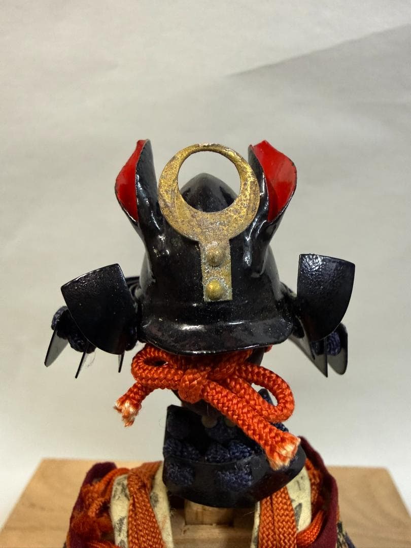 明智光秀 武士の人形 約15cm