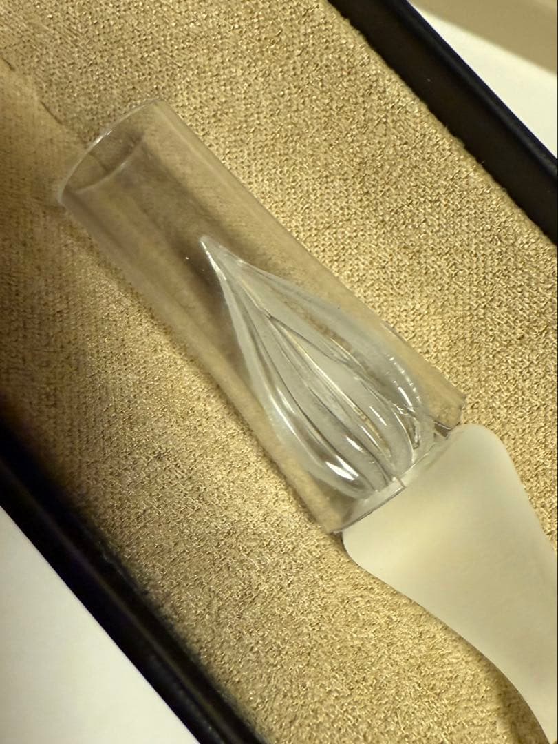 有隣堂　オリジナルガラスペン　プリューム　夏蛍　フロスト