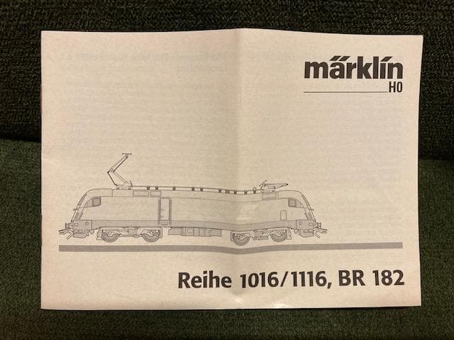 Märklin HO メルクリン　Reihe 1016/1116,BR182