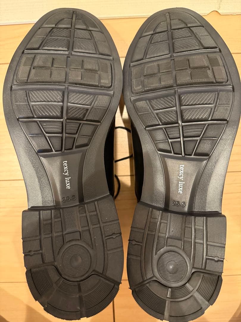 テクシーリュクス TU-8014 25.5cm 黒