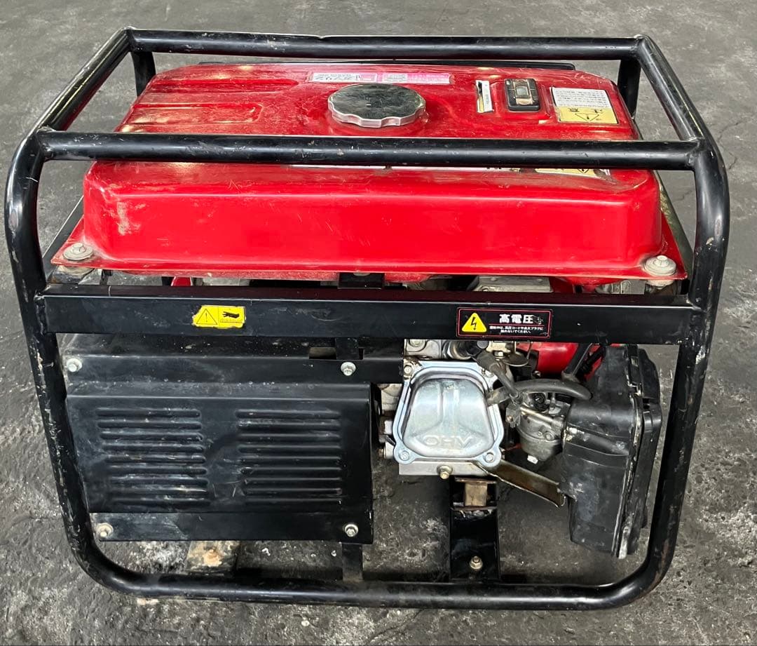 ワキタ　中古エンジン発電機　HPG2500-6