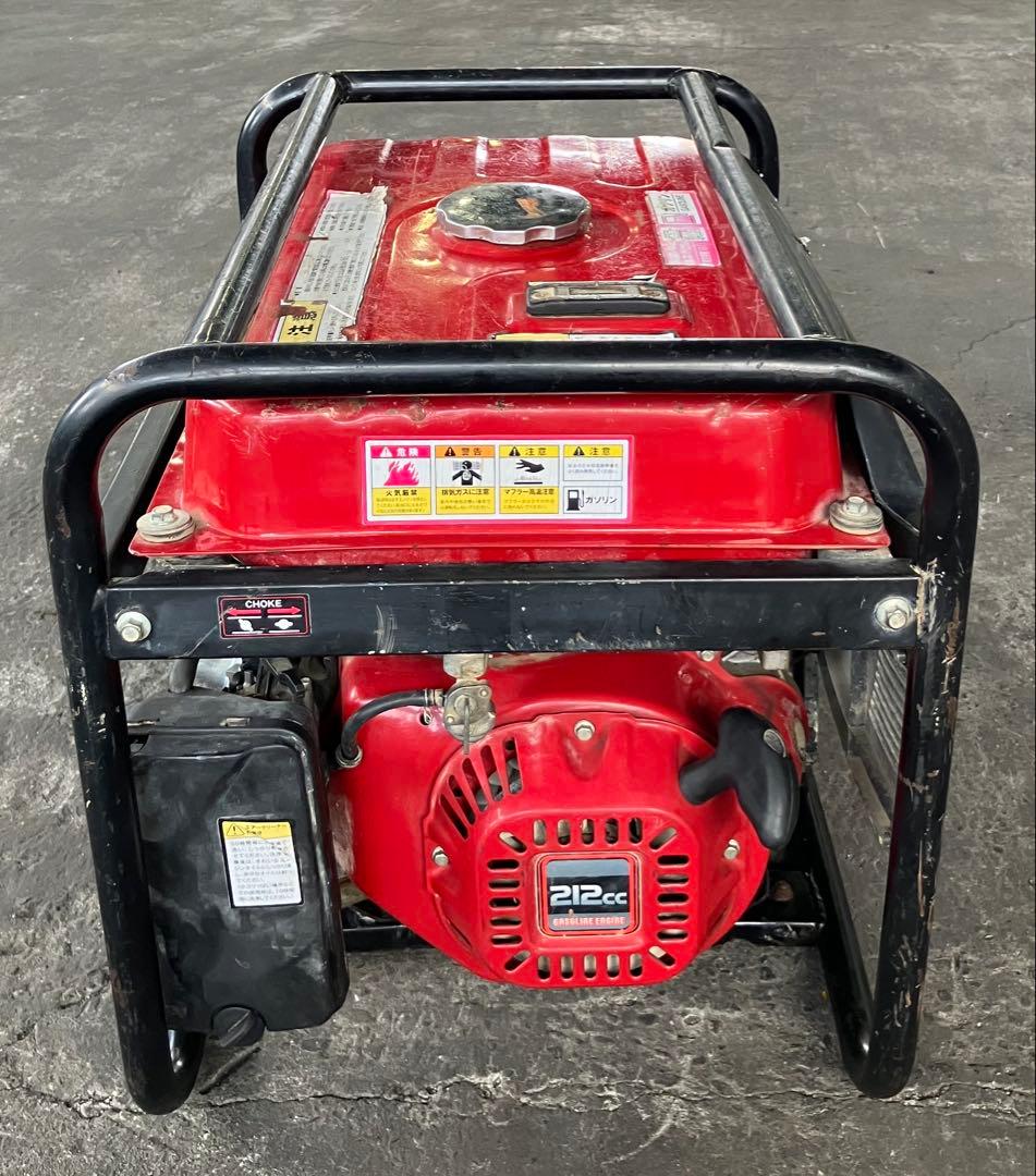 ワキタ　中古エンジン発電機　HPG2500-6