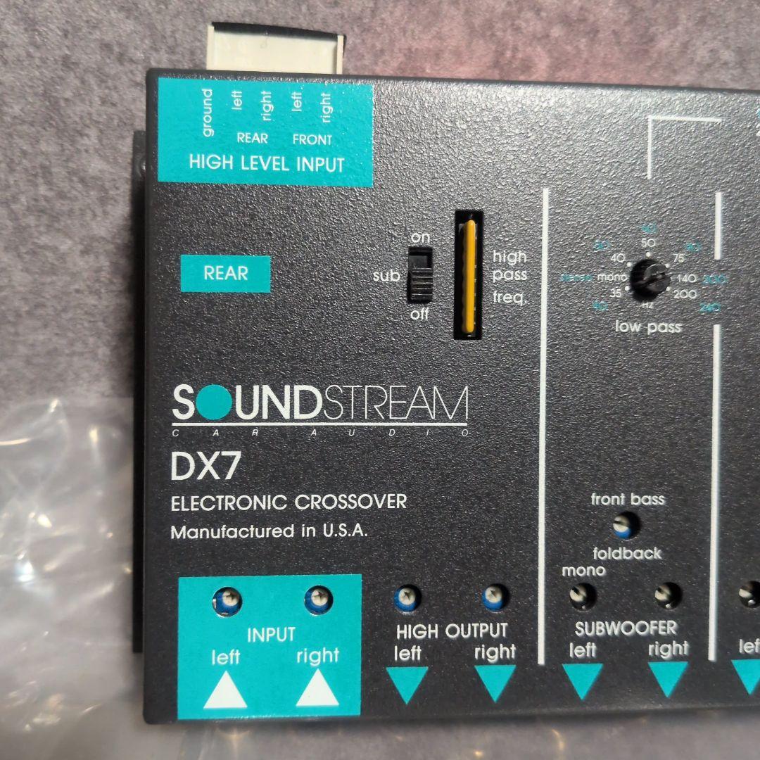 SOUND STREAM DX7 エレクトロニック クロスオーバー