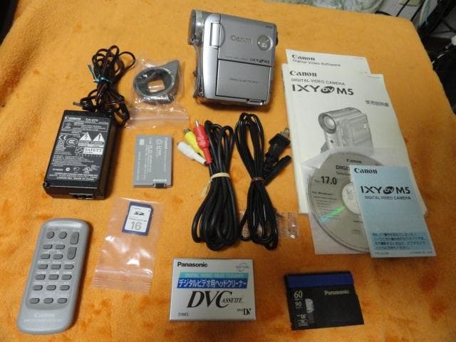［動作良好］◆キャノン　ＤＶ　M５　極上品 フルセット＋