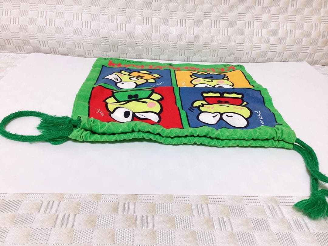 昭和レトロ サンリオ❤︎けろけろけろっぴ❤︎ ハンドタオル&巾着袋セット⭐️特典付き⭐