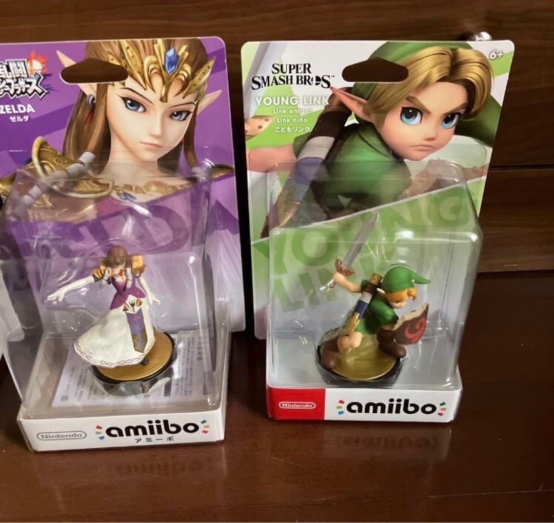 amiibo ゼルダ　ティアーズオブザキングダム　こどもリンク　ゼルダ　リンク