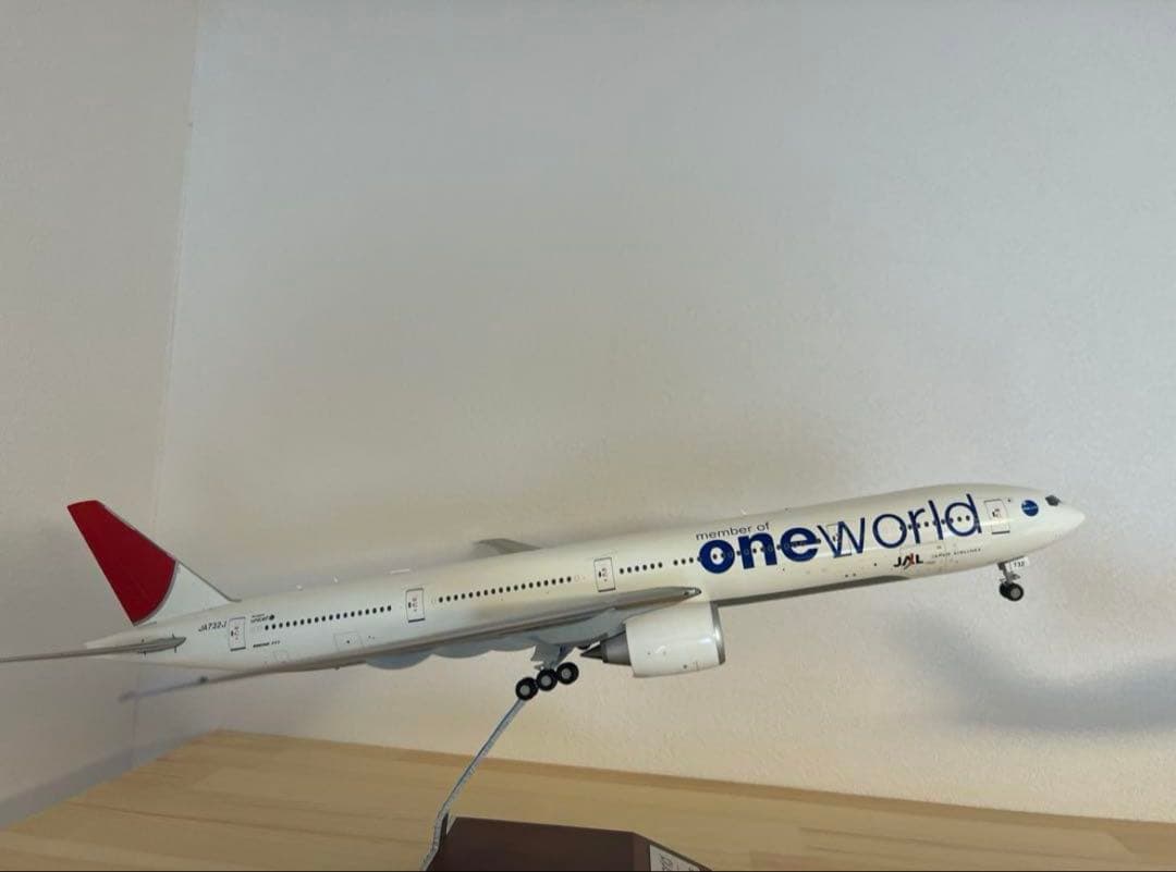 JAL B777-300 one world特別塗装1/200　JC WINGS