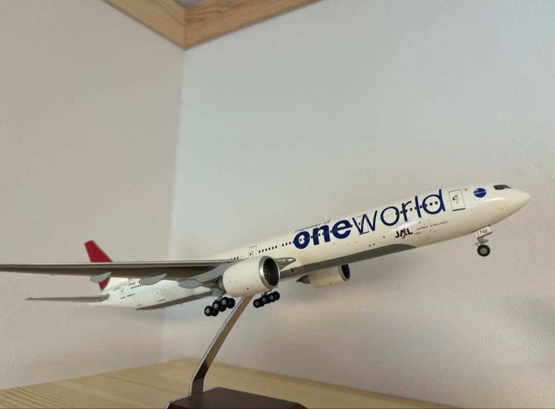 JAL B777-300 one world特別塗装1/200　JC WINGS
