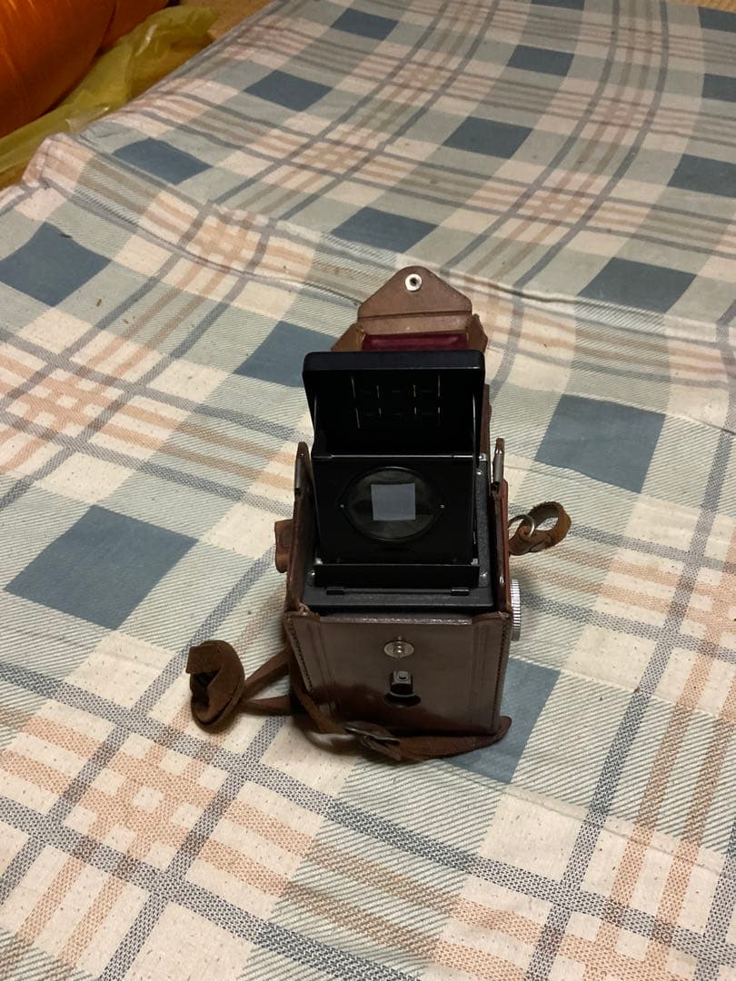 RICOH FLEX model Ⅵ カバー付き、レンズキャップ欠【昭和レトロ】