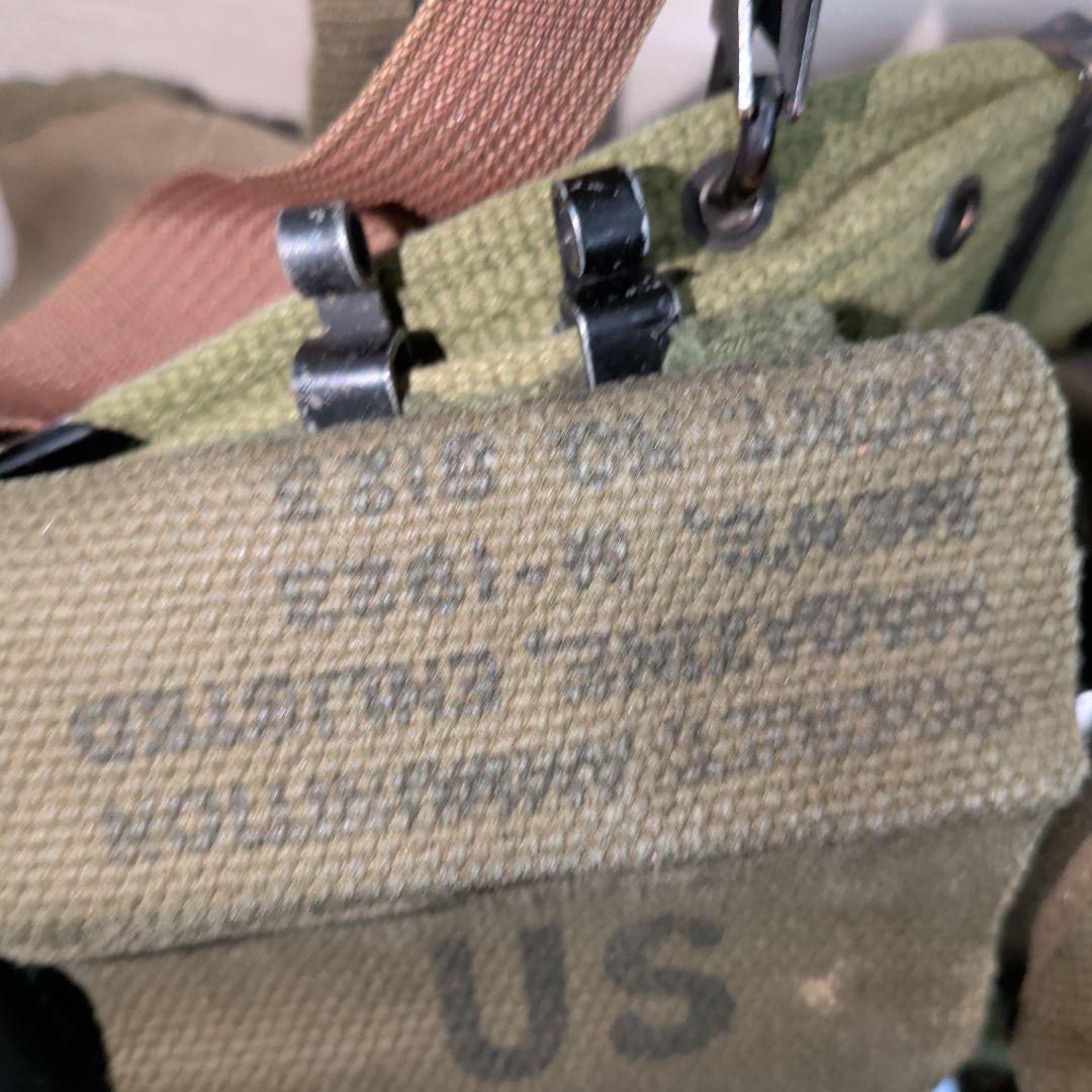 米軍　ナム戦装備一式　実物多数あり　サスペンダー　ポーチ等