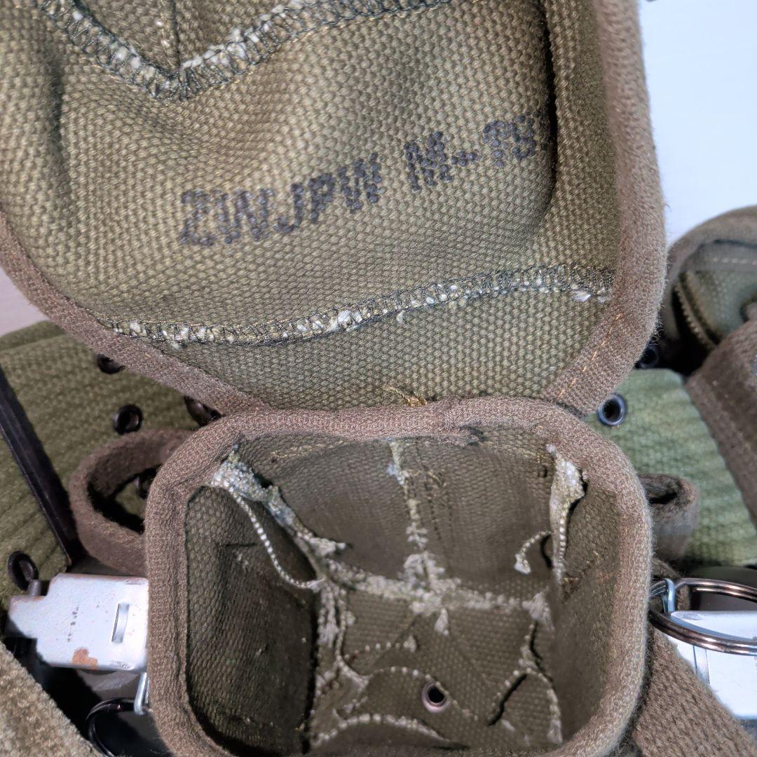 米軍　ナム戦装備一式　実物多数あり　サスペンダー　ポーチ等