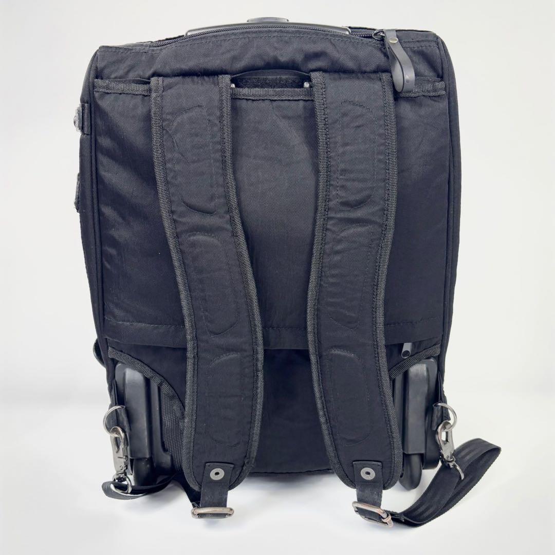 DIESEL 2way キャリーケース リュック バッグ 黒　y2k