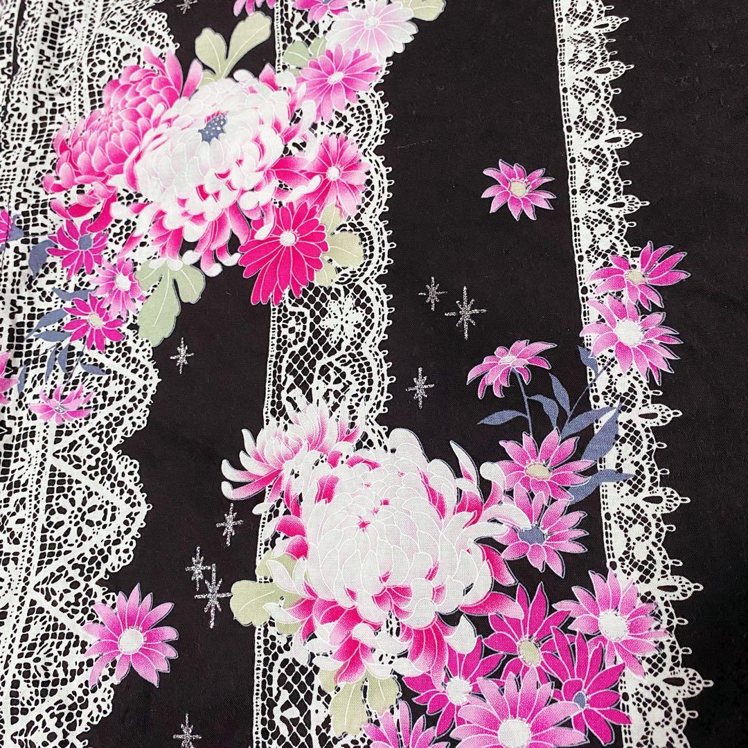 ♡地雷系花柄浴衣ドレス♡