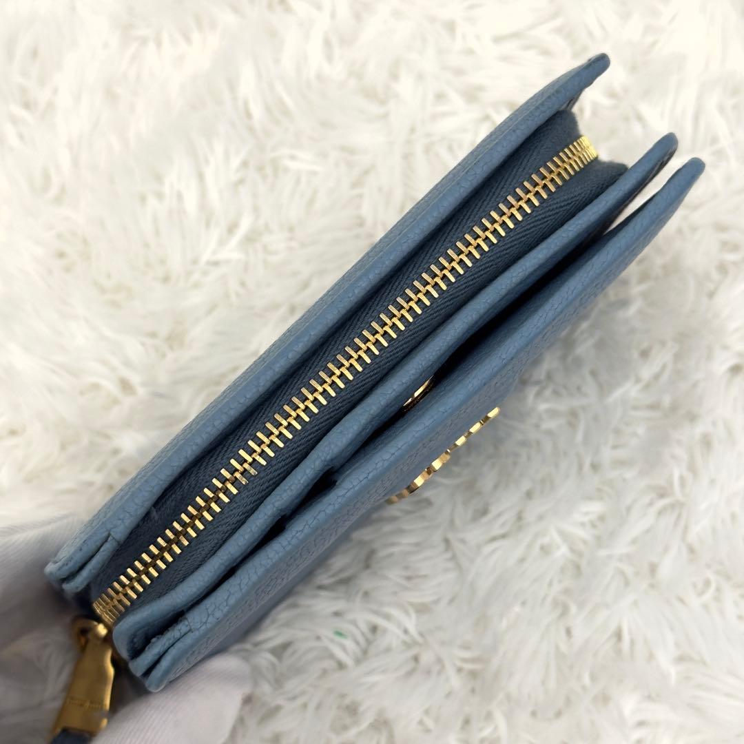美品⭐️現行 RFID内蔵 MIUMIU ミュウミュウ 財布 マドラス ICチップ