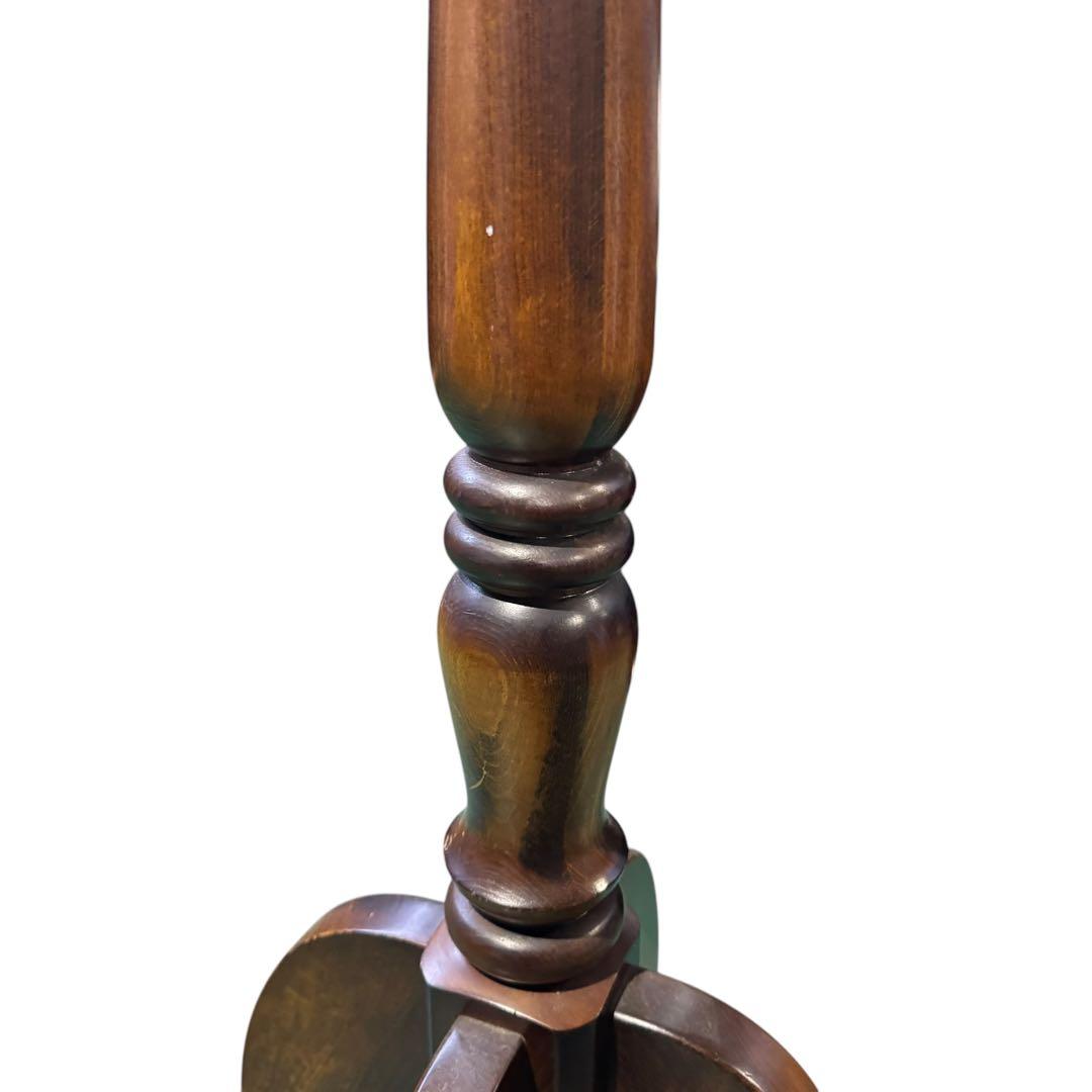 カリモク アンティーク　コロニアル　ハンガーラック　ポールスタンド