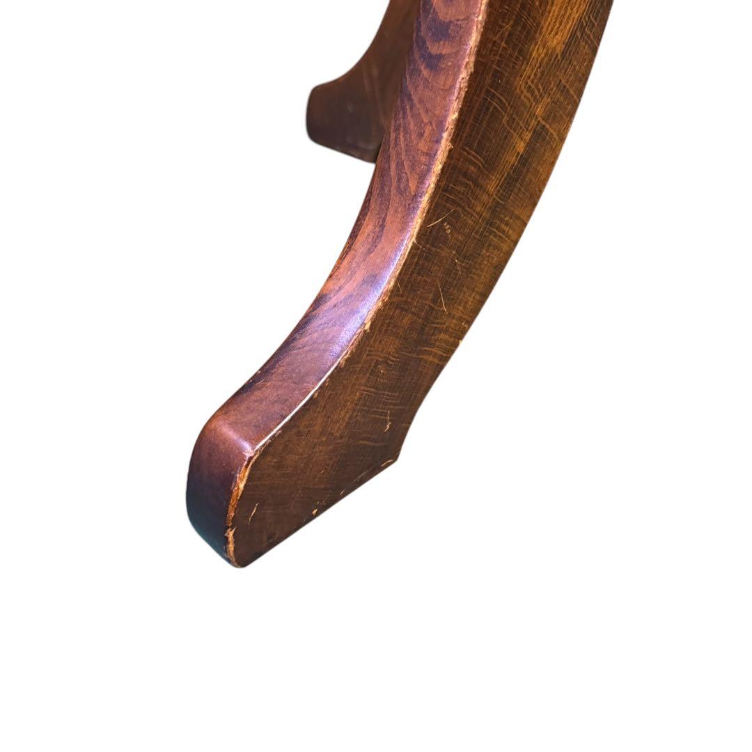 カリモク アンティーク　コロニアル　ハンガーラック　ポールスタンド