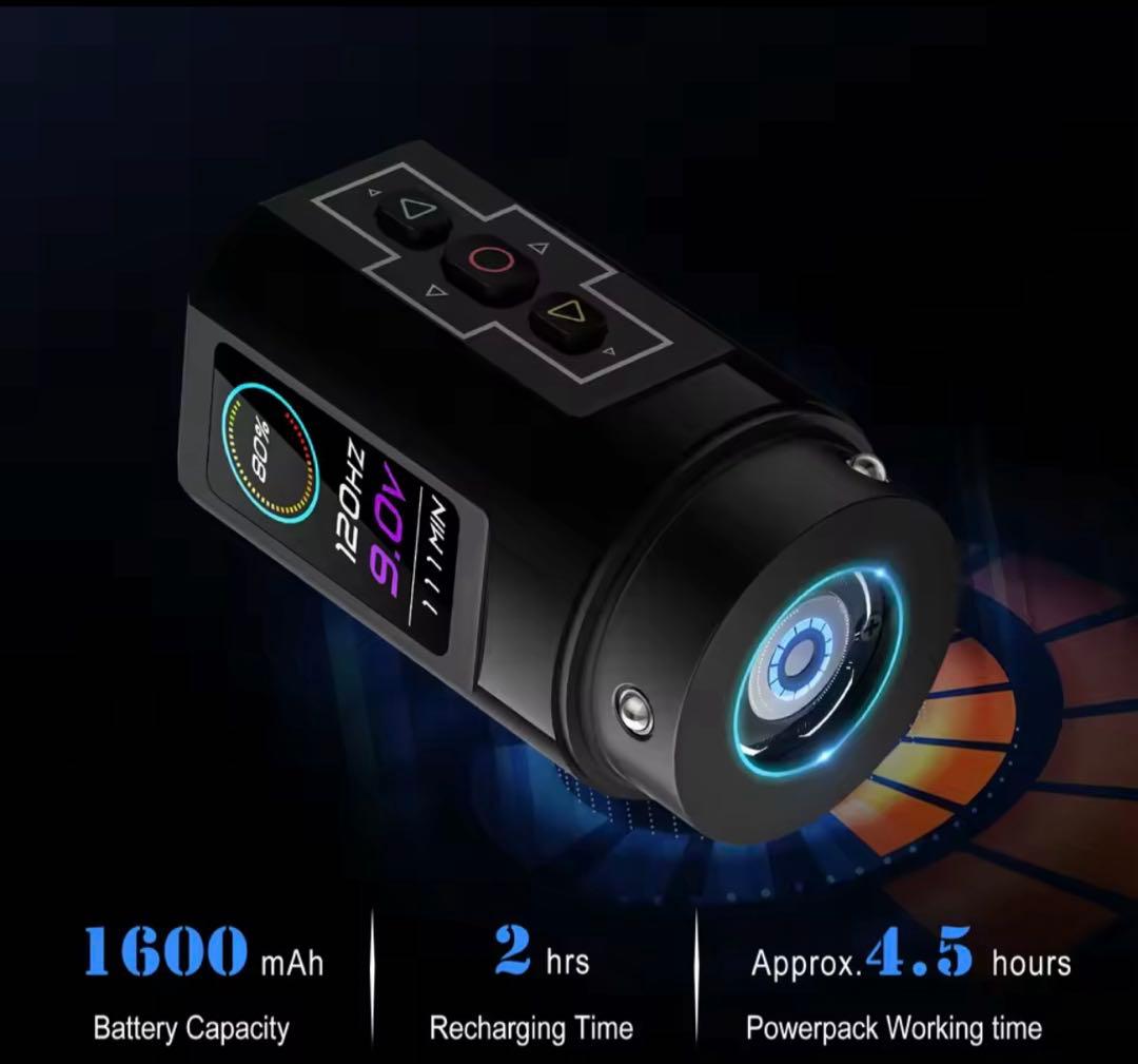 EZ P3 Pro ワイヤレスタトゥーマシン ペン型 プロ仕様