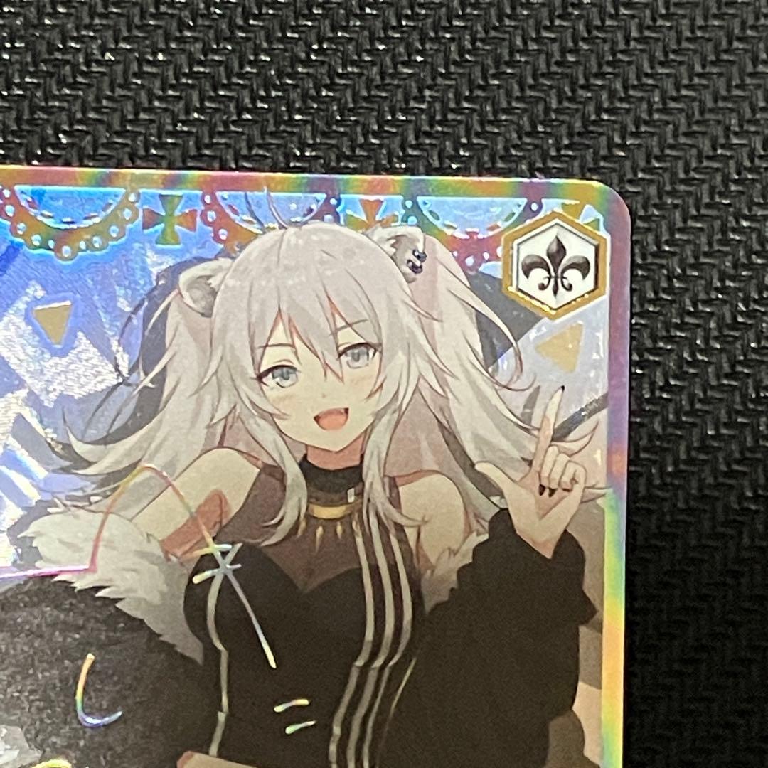 ヴァイスシュヴァルツ ホロライブ 未来へ一緒に 獅白ぼたん SSP サイン