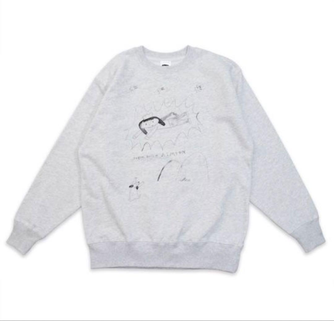 【あいみょん】お助けスウェット　アッシュ　Lサイズ