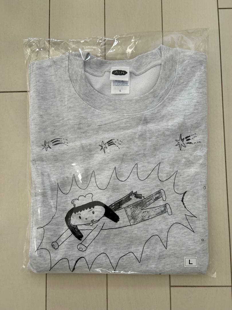 【あいみょん】お助けスウェット　アッシュ　Lサイズ