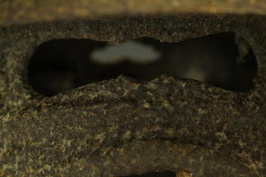 吊り灯籠 時代 詫び寂 鉄灯籠 高28cm 庭道具(LC623)