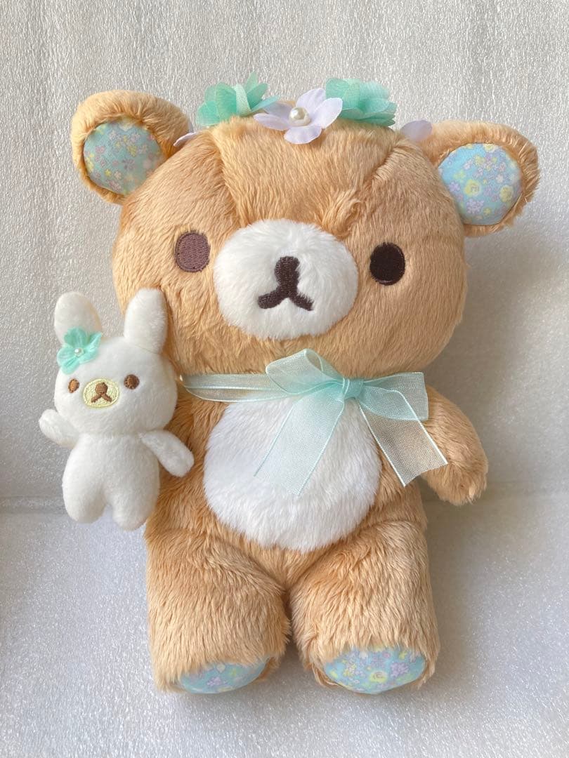 リラックマとコリラックマおすわりぬいぐるみ　リラックマストア限定　サンエックス