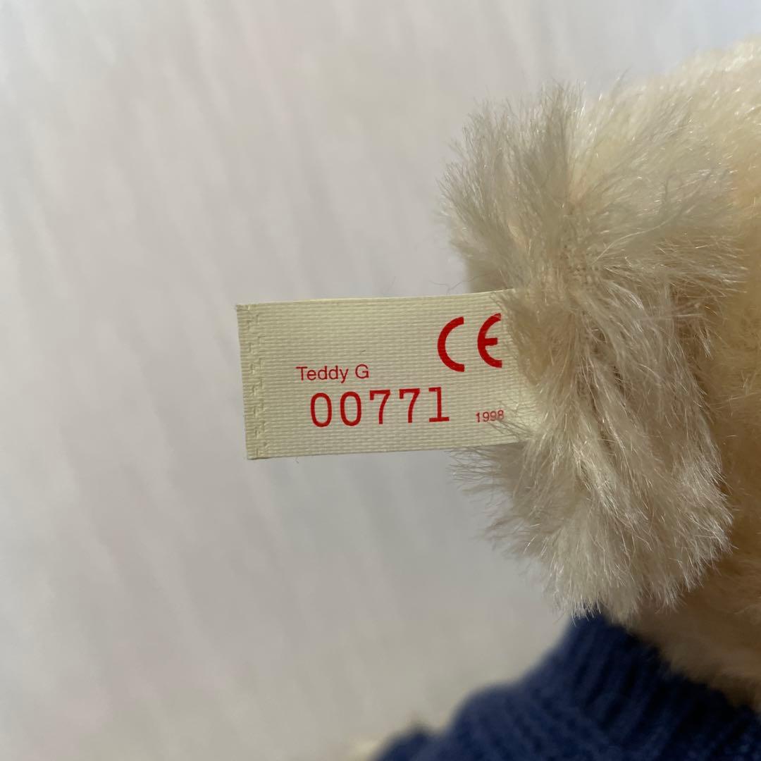 Steiff Teddy G ぬいぐるみ 1998年製