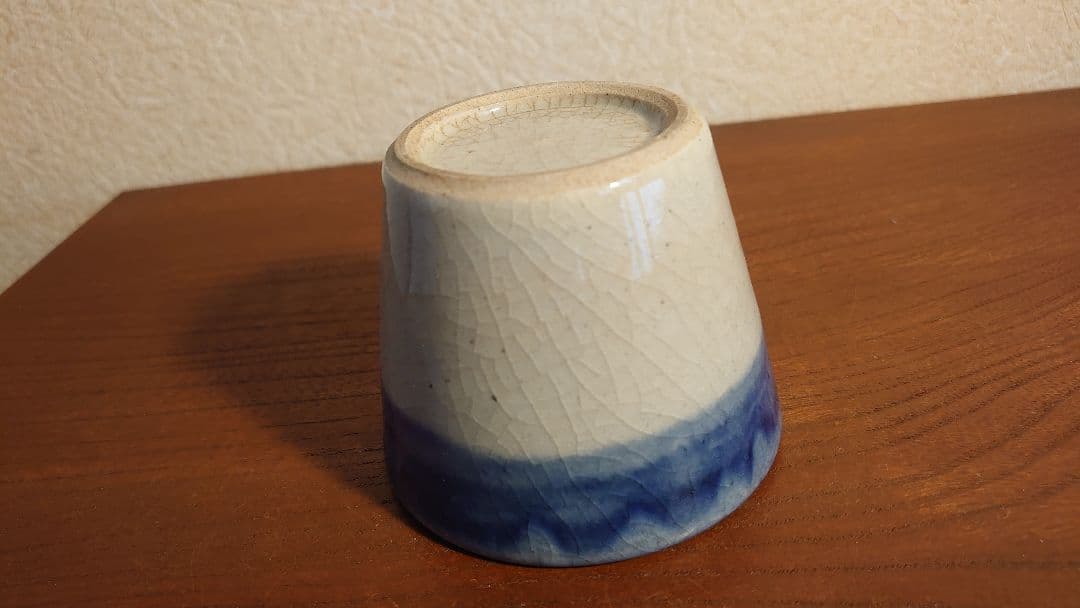 古九谷　古伊万里　九谷焼　染付　若杉窯　李朝　古玩　古染付　１客