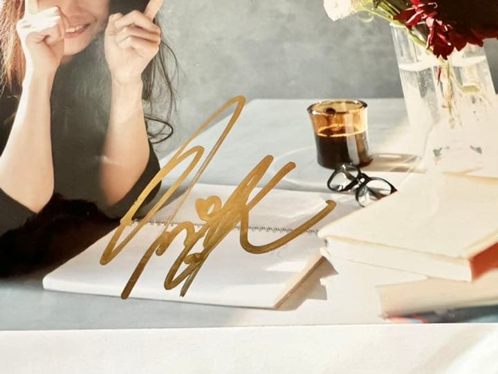 倉木麻衣 サイン入り写真