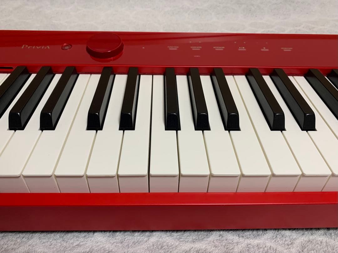 【美品】CASIO「Privia」88鍵電子ピアノ PX-S1100 レッド