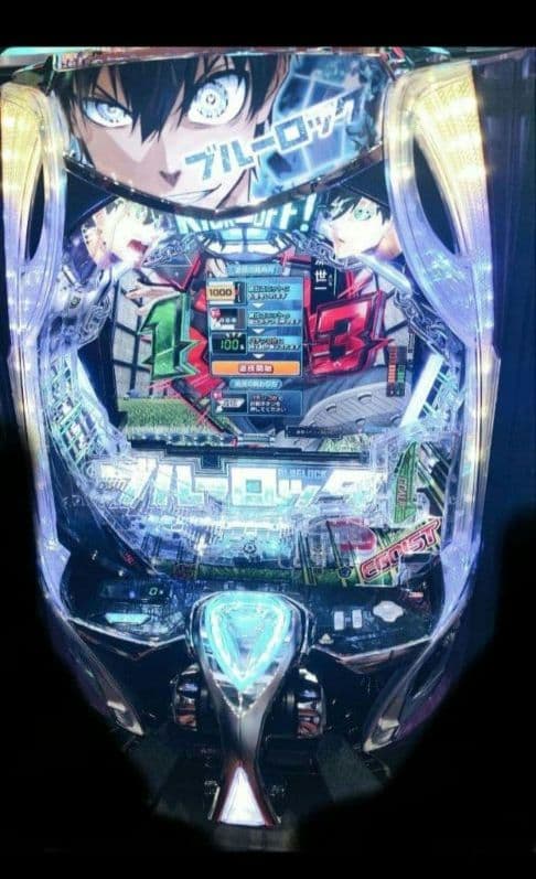 パチンコ実機 ブルーロック スマパチユニット付