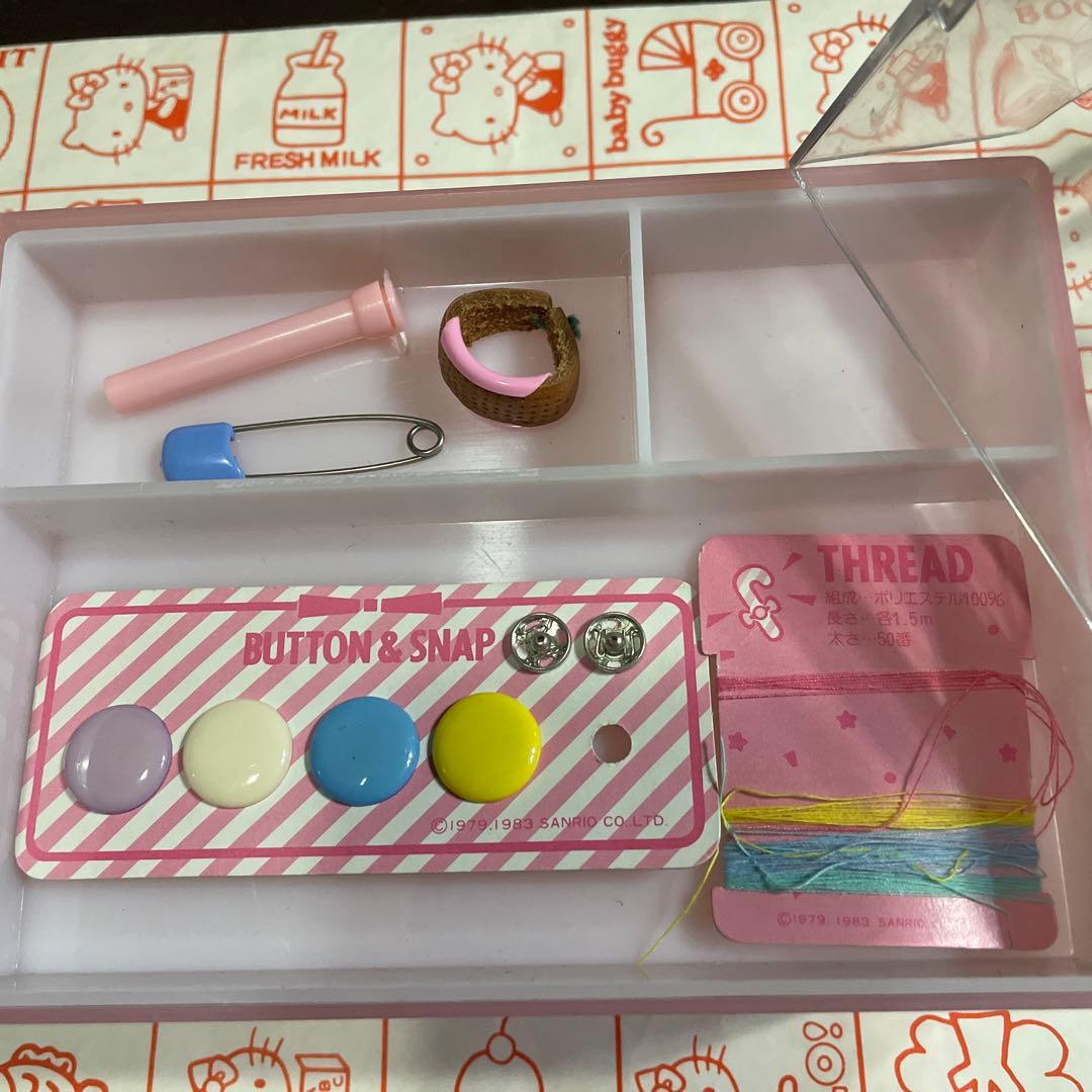 昭和サンリオ　フレッシュパンチ　ソーイングボックス