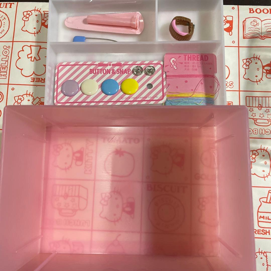 昭和サンリオ　フレッシュパンチ　ソーイングボックス