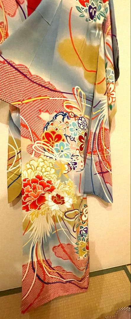 即購入OK！美品！豪華アンティーク振袖　刺繍が美しい