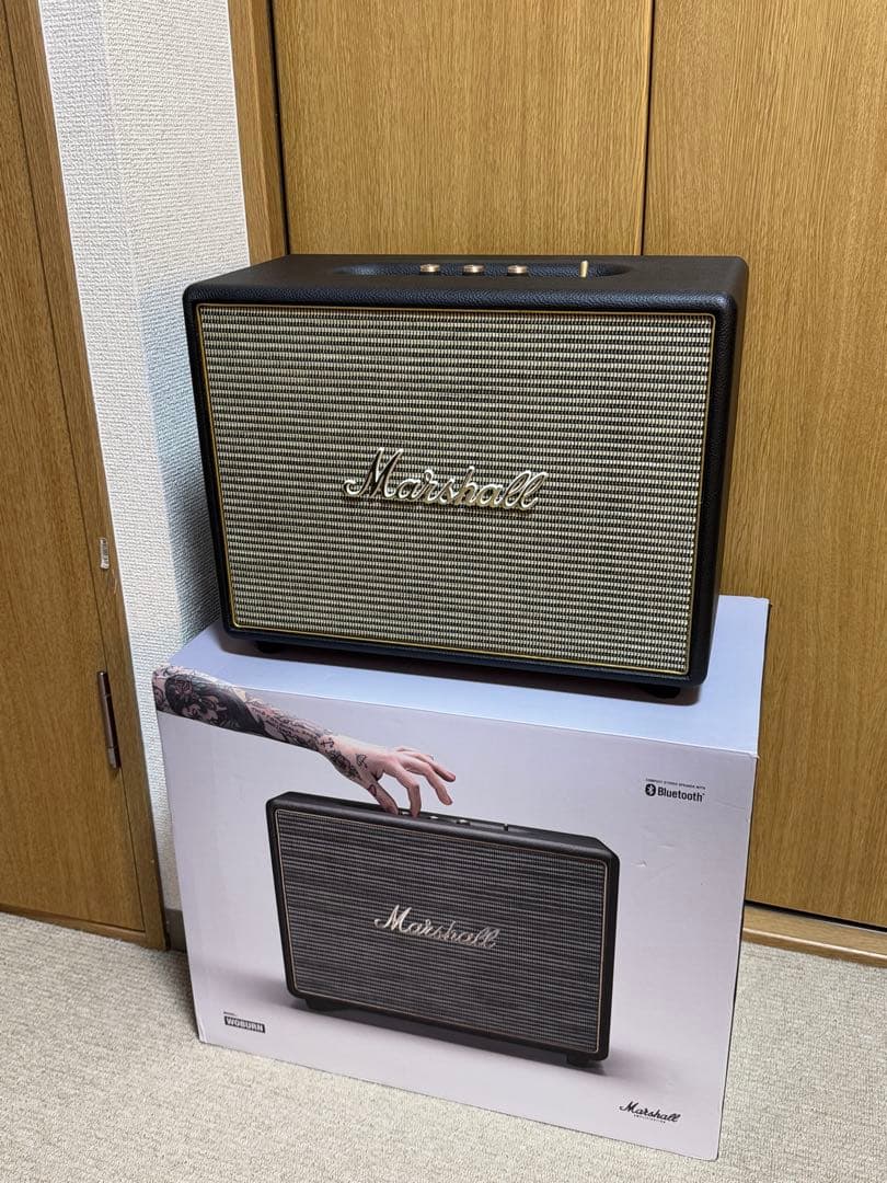 美品　Marshal WOBURN Bluetooth ブラック