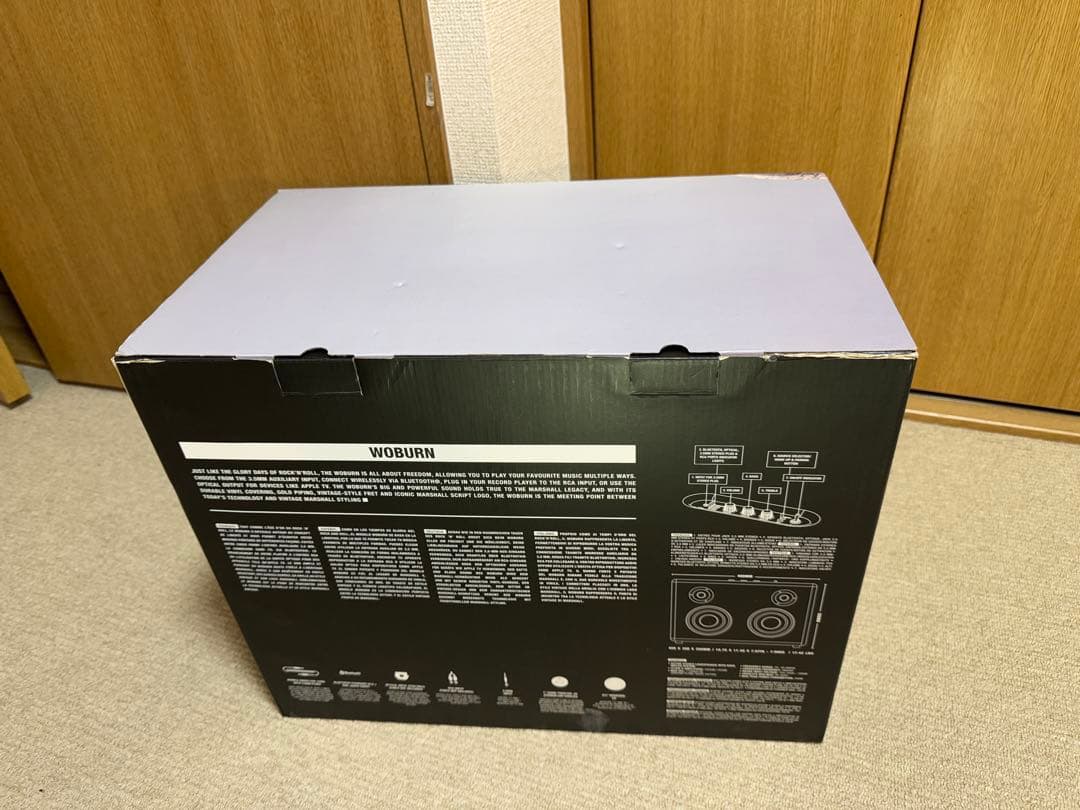 美品　Marshal WOBURN Bluetooth ブラック