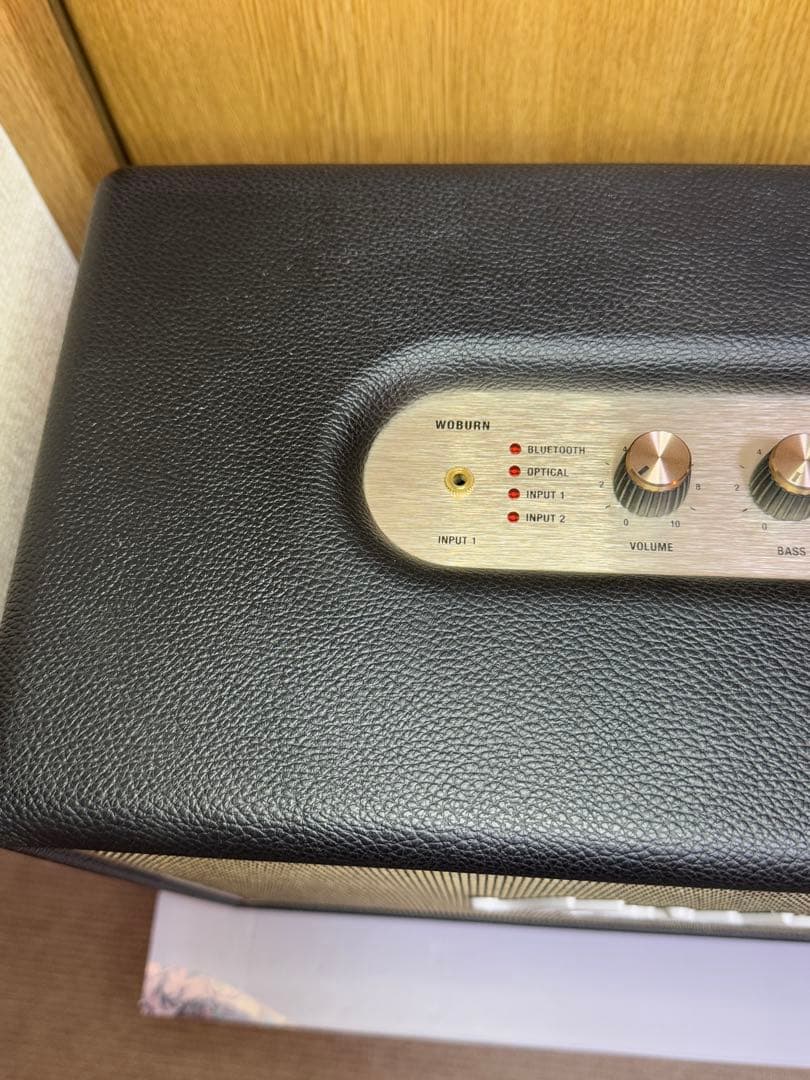 美品　Marshal WOBURN Bluetooth ブラック