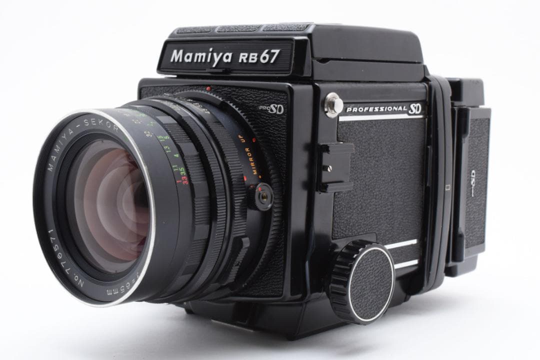 ★極美品★マミヤRB67PROSDファインダー・レンズ・中間リング付属#1036