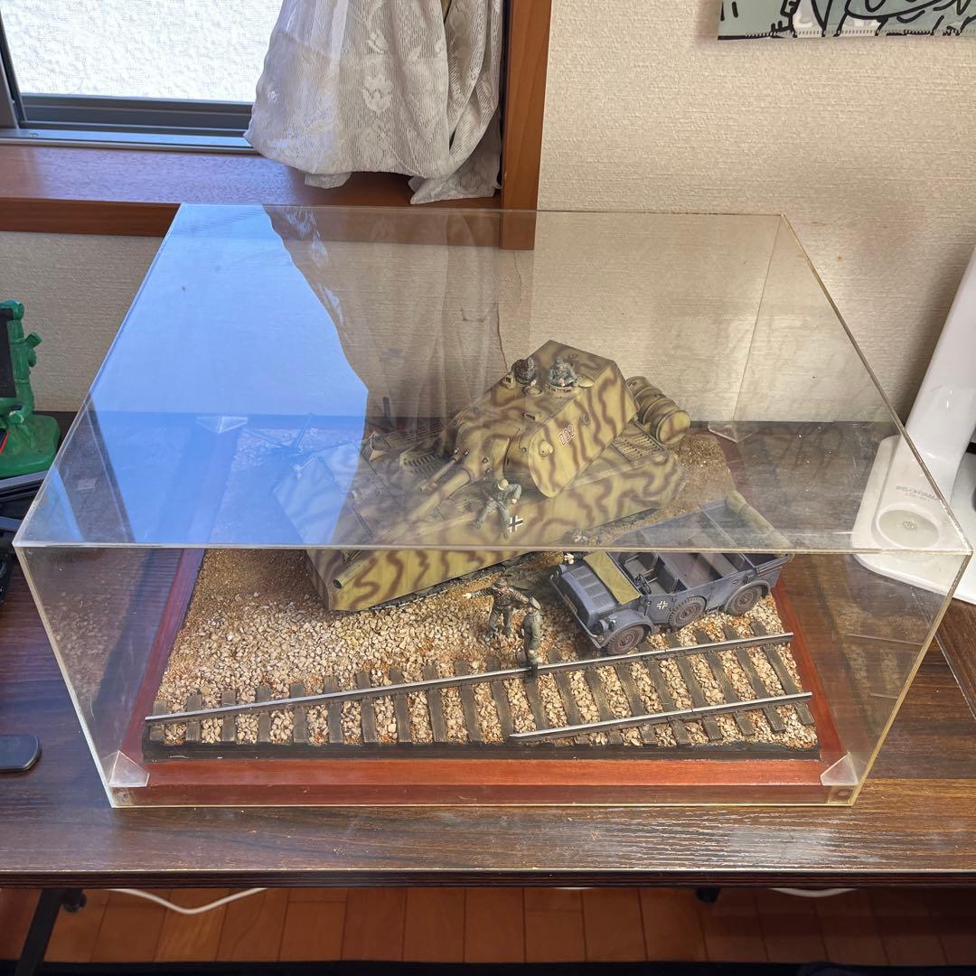 1/35 ドイツ軍　超重戦車マウス　ジオラマ