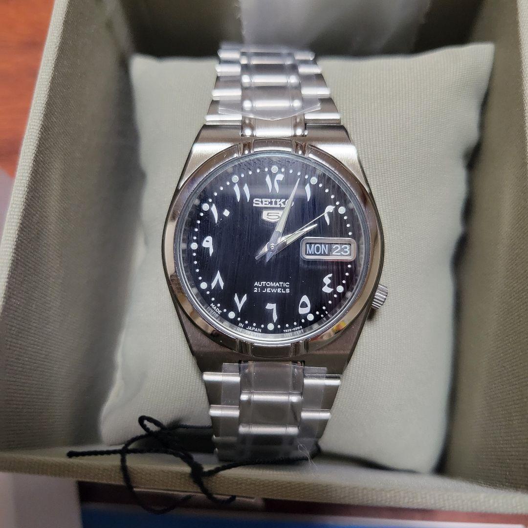 な*か様 SEIKO　SEIKO5　藤原ヒロシ　SNK063J5　アラビア　アラ