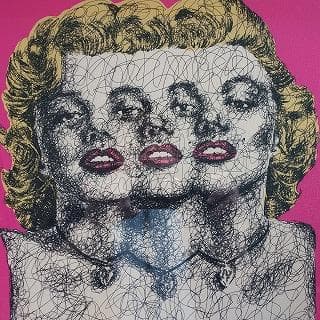 BOB　マリリンモンロー　額装　限定